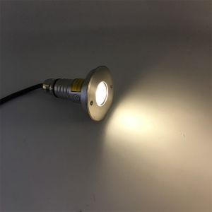 Warm White 2700K IP68 SS316 3W LED Underwater Pool Lights