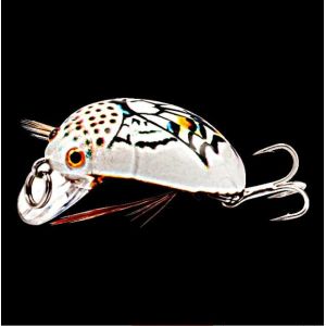 Floating Small Minnow Bait Crank Beetle 8 Colors 3.8cm / 4.1g