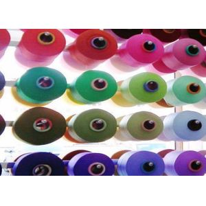 Dope Dyed Colored Polypropylene PP Yarn DTY 150D For Socks / Gloves Knitting