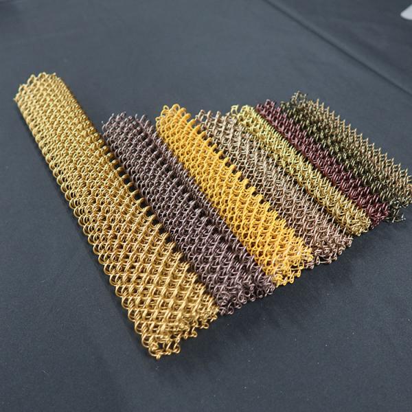 Professional Light Weight Aluminum Metal Decor Wire Chain Mesh Curtain For Hotel Ceiling Decoration