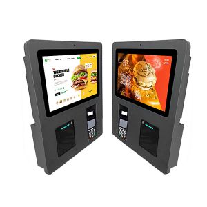 15.6 inch HD Capacitive Touch Screen Self Ordering Kiosk Manufacturer For