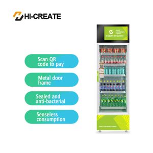 Popular combination of small snacks drinks vending machine