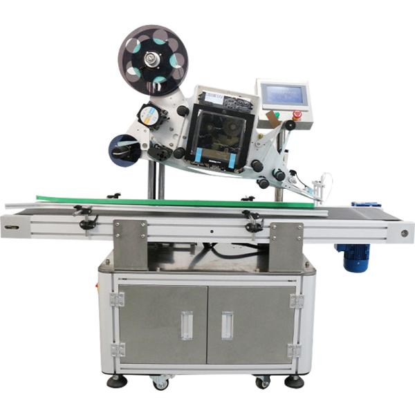 High Precision Pneumatic Scratch Card Labeling Machine with Printer Machinery