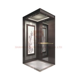 Passenger Small Home Elevator Car Design Handrail Stainless Steel Round Tube