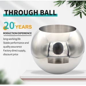 Mirror Polished DN25 Straight-Through Stainless Steel Ball Valve For Valves