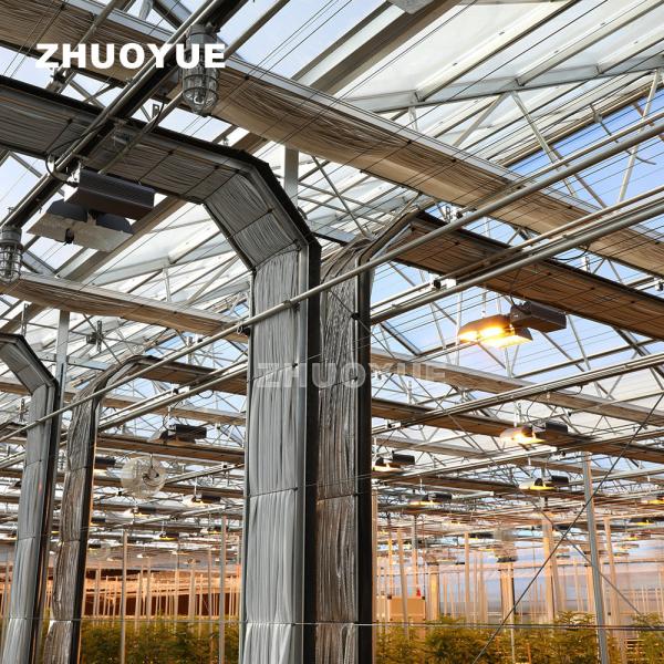 Auto Blackout Greenhouse Light Deprivation Greenhouse For Controlled Crop Cultivation