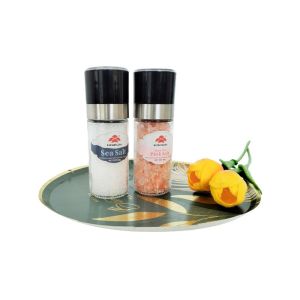 Compact 80ml Mini Salt And Pepper Grinder Mill Set