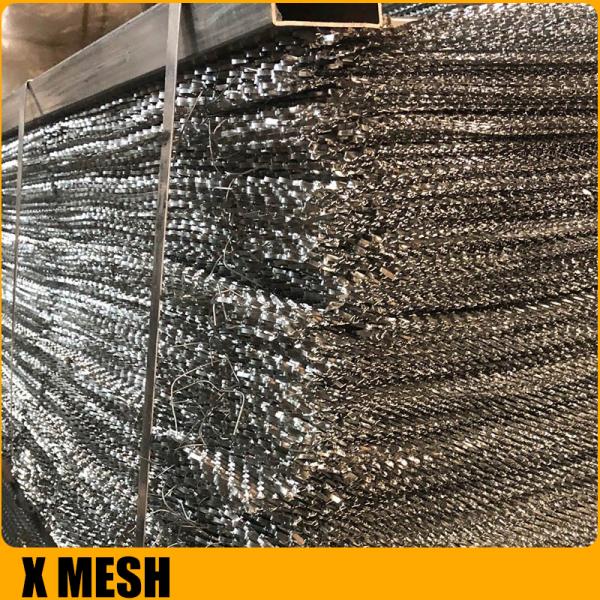Hot Dipped Galvanized Diamond Wire Mesh Fence Panels For Stucco