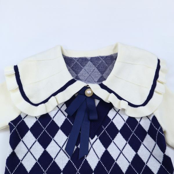 Winter Children Sweater Girls Clothing set Toddler Christmas Dresses Fall kids Girl Baby Sweaters Clothes Dress