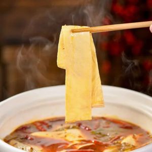 China Plant Based Tofu Hot Pot Ingredients Frozen Original Quality Snacks Cheese Fish Tofu on sale