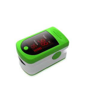OLED red color words display fingertip pulse oximeter TT-301 Automatic 4