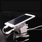 COMER acrylic ABS alarm display devices for gsm mobile phone stand with Charger