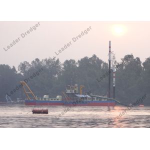 Quality PLC 20'' Dredger Ship With Two Diesel Engines for sale