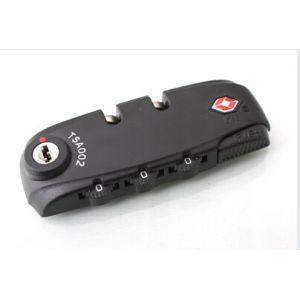 Quality 3-digit TSA luggage zipper lock for sale