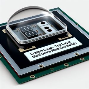 Quality Custom Logo Top Layer Metal Dome Membrane Switch in Multi-Layer Structure with PVC Overlay Material for sale
