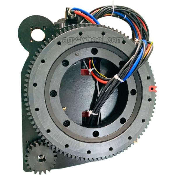 5000W Heavy Duty AGV Drive Wheels DC Motor Mobile Robot Wheels 400cm