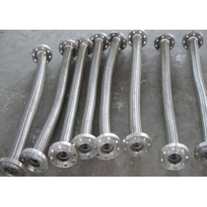 DN400 A403 WP304 Stainless Steel Flexible Hose With Flange