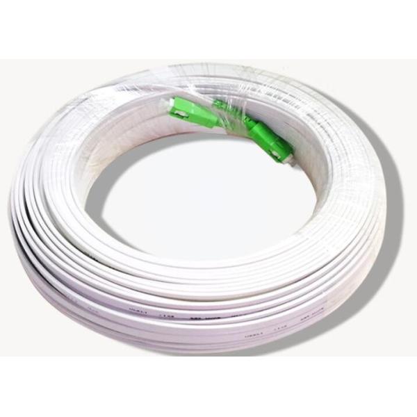 Buy SC UPC  SC APC 10m 30m 50m 100m FTTH Fiber Optic Drop Cable at wholesale prices