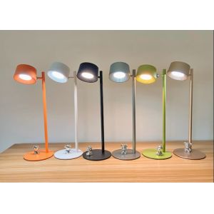 Modern colorful kids room USB dimmable reading lamp for bedroom led small night