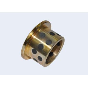 JFB Solid Lubricants Inlaid graphite self-lubricating Bearing Flange Sleeve