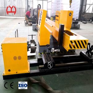 Anti Collision Fiber Laser Pipe Cutting Machine , Automatic Tube Cutter