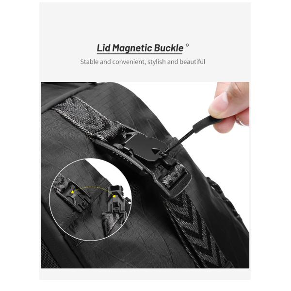 Physiological Curve Back Daily Laptop Backpack Nylon Waterproof Business Travel Bag