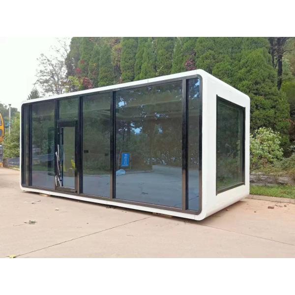 Buy LANGE Pitched Flat Pack Container House Portable Expandable Homes 13.92m2 at wholesale prices