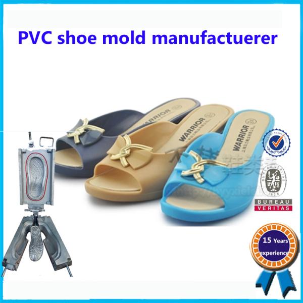 Steel PVC Shoe Upper Mould Two Colors 30 - 49 Wide Size Range