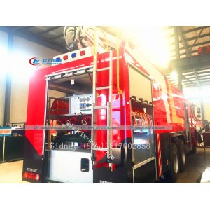 Sinotruk Howo 6X4 Fire Brigade Truck For Oil And Gas Depot