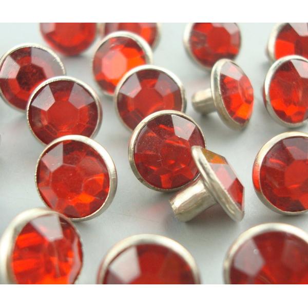 2021 wholesale decoration 8mm garment rivet crystal rhinestone jeans rivet for shoes handbag leather belt