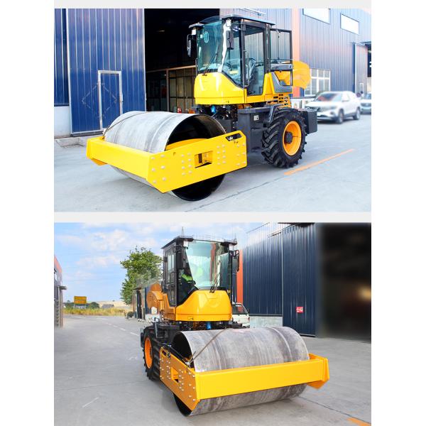 Made in China Mini 8 Ton Road Roller Single Drum Vibratory Compactor