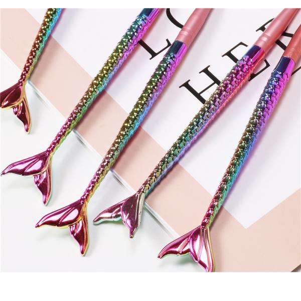 Professional 100% Kolinsky Mermaid Penholder Drawing Pen Set with Acrylic Nail Brush