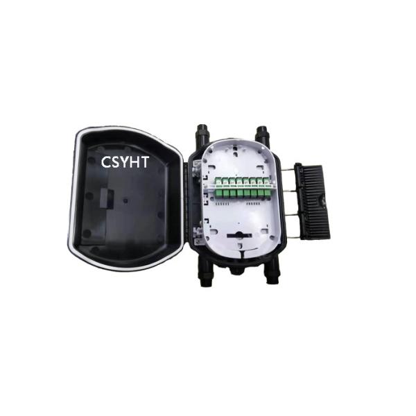 PLC Splitter FTTX IP65 Inline Optical Splice Closure FOSC Fiber splitter boxes