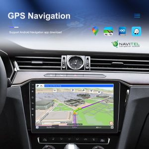 Universal Car 2 Din Android12 Carplay Gps TS7 Player with Multi Language Support