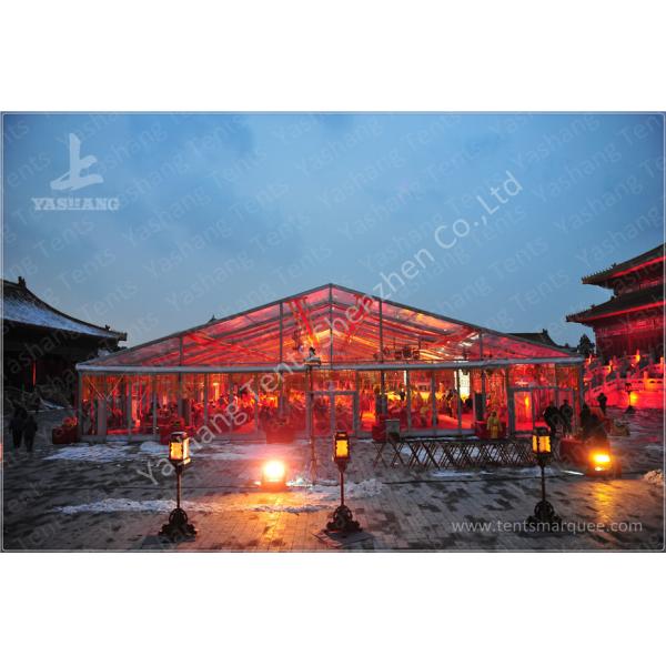 Show Outdoor Event Canopy Clear Span Tents , Aluminum Structure Tent 20X25 M