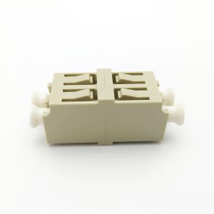 LC / PC Symmetric Adapter Duplex Fiber Optical Coupler