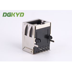 Standard cat 5 RJ45 ethernet connector with magnetic transformer customized