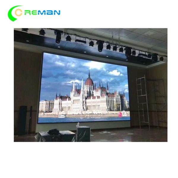 Buy HD P4 P5 Indoor LED Video Curtain Rental High Refresh Rate Super Thin SGS at wholesale prices
