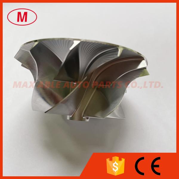 B03G reverse 6+6 blades 45.81/62.00 high performance turbo milling/aluminum 2618/billet compressor wheel