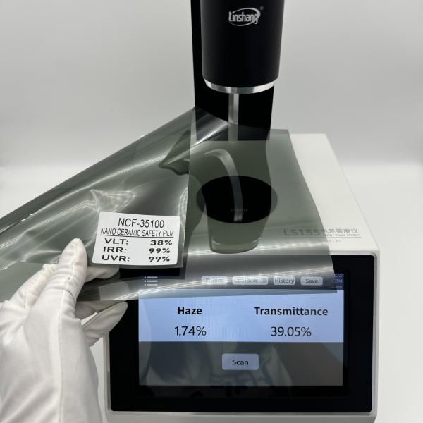 No Haze No Fogging No Anti-White Nano Ceramic Safety Film for Car Window Solar Insulation