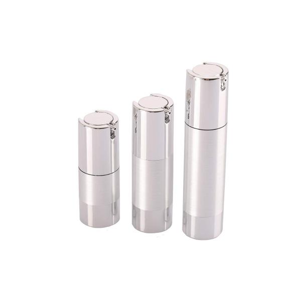Buy Aluminum Foundation Pump Bottle  Cosmetic Packing Refillable And Reusable at wholesale prices