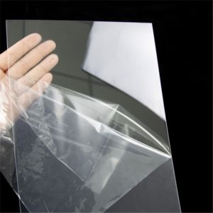 RPET Plastic Sheet High Transparency Glossiness Thin RPET Rigid Plastic Sheet