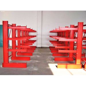 Long Pipes Adjustable Cantilever Racking System For Industrial Warehouse