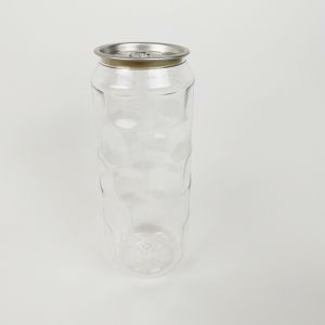 China 500ml Transparent Plastic Containers Jar on sale