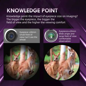 12X50 10x50 Waterproof long distance Monocular Telescope With Smartphone Adapter