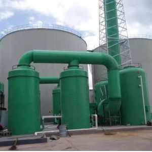 Quality High FRP Desulfurization Tower Frp Tower / Ammonia Scrubbing / Gas Scrubber for sale