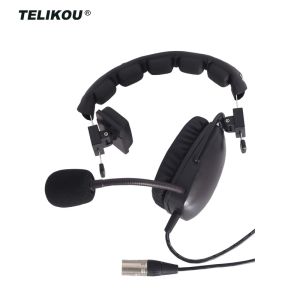 Single Ear Headphone Transmit Equipment HD-101/4 Headset Microphone