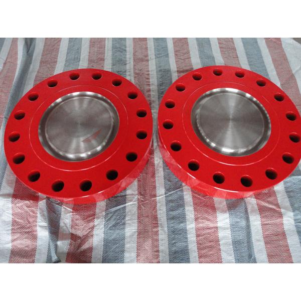 Buy 3 1/8" X 5000 Psi Alloy Steel Blind Flange Christimas Tree Wellhead Connector at wholesale prices