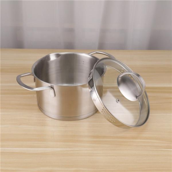 Buy House Home 304 Stainless Steel Multifunctional Cooking Pot Milk Pot Hot Pot with Lid at wholesale prices