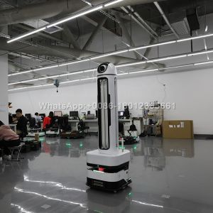 Offices Hotels Shopping Malls Intelligent Smart UV Light Robot